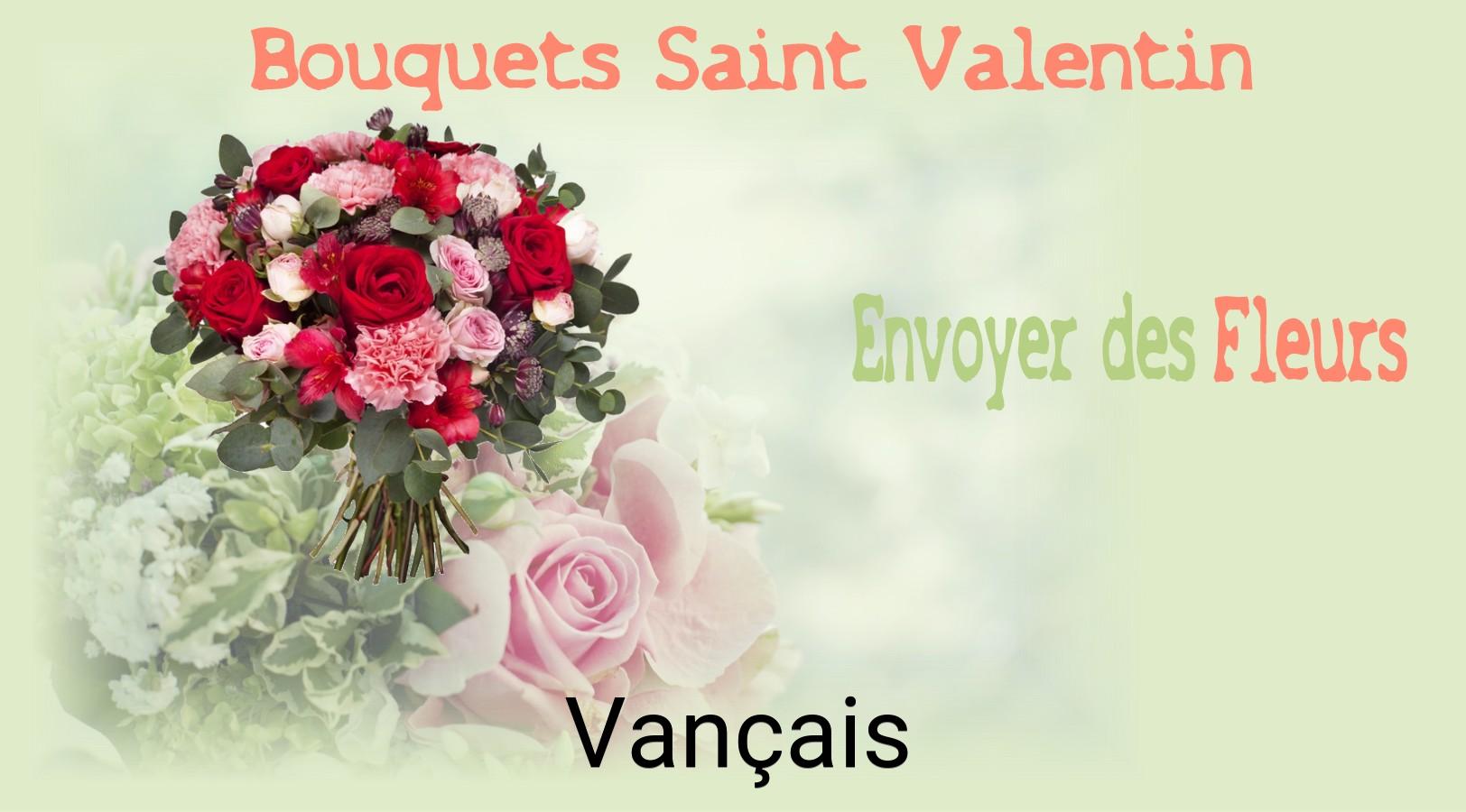 Roses de Saint-Valentin livrées à Vançais